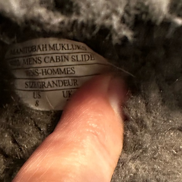 Mens Manitoba’s Mukluks Cabin Slide Slippers - Picture 4 of 4